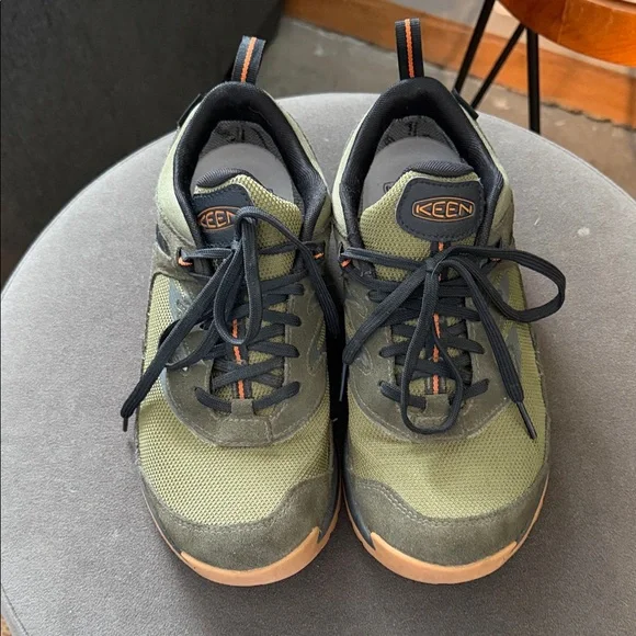 KEEN Hightrail Waterproof Mens 7 Hiking Shoes Forest Night/Dark Olive Outdoor - Picture 2 of 11